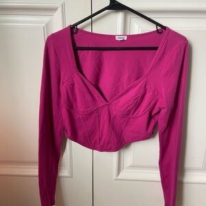 Pink Long sleeve top:)